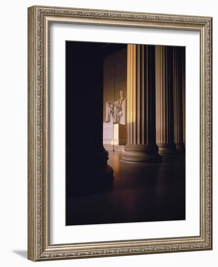 The Lincoln Memorial in the Morning Light, Washington Dc-null-Framed Photographic Print
