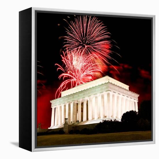 The Lincoln Memorial in Washington Dc-Gary718-Framed Premier Image Canvas