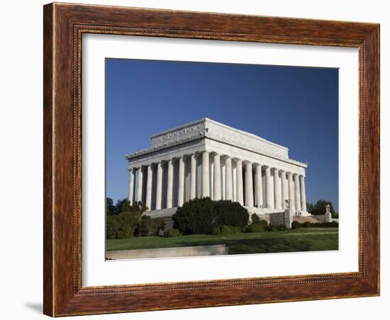 The Lincoln Memorial, Washington D.C., United States of America, North America-Mark Chivers-Framed Photographic Print