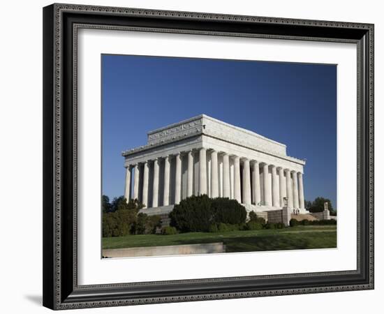 The Lincoln Memorial, Washington D.C., United States of America, North America-Mark Chivers-Framed Photographic Print