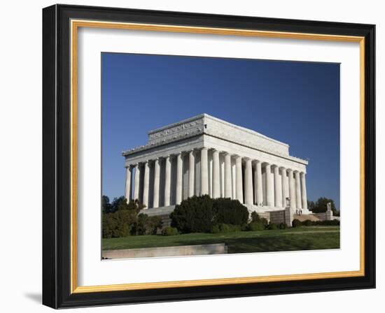 The Lincoln Memorial, Washington D.C., United States of America, North America-Mark Chivers-Framed Photographic Print