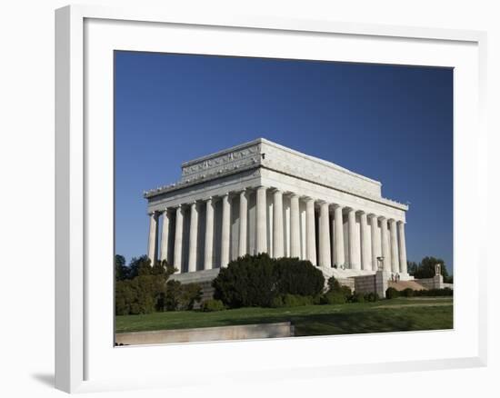 The Lincoln Memorial, Washington D.C., United States of America, North America-Mark Chivers-Framed Photographic Print