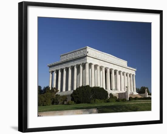 The Lincoln Memorial, Washington D.C., United States of America, North America-Mark Chivers-Framed Photographic Print