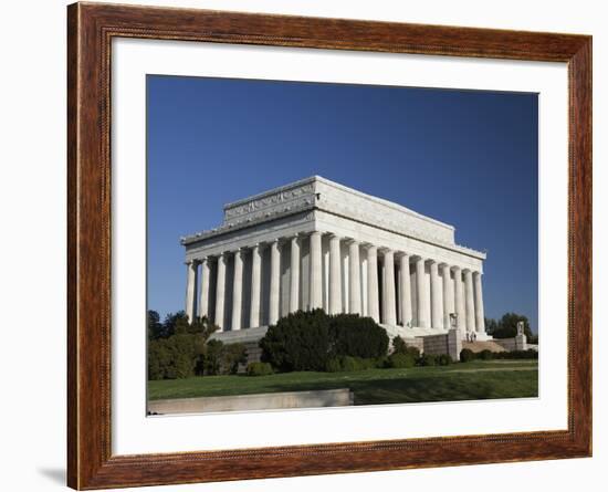 The Lincoln Memorial, Washington D.C., United States of America, North America-Mark Chivers-Framed Photographic Print