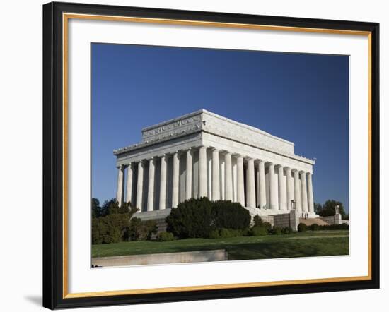 The Lincoln Memorial, Washington D.C., United States of America, North America-Mark Chivers-Framed Photographic Print