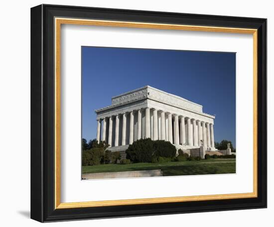 The Lincoln Memorial, Washington D.C., United States of America, North America-Mark Chivers-Framed Photographic Print