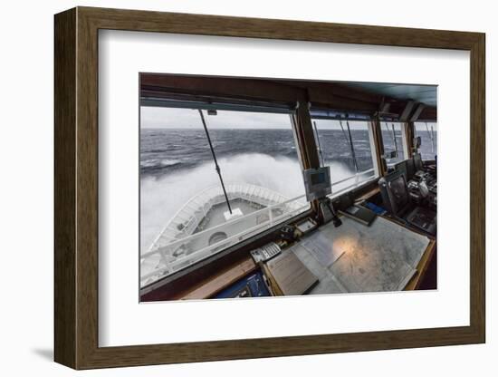 The Lindblad Expeditions Ship National Geographic Explorer in English Strait-Michael Nolan-Framed Photographic Print