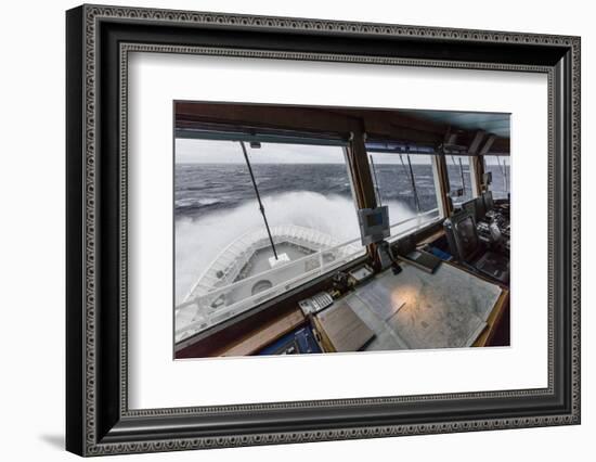 The Lindblad Expeditions Ship National Geographic Explorer in English Strait-Michael Nolan-Framed Photographic Print