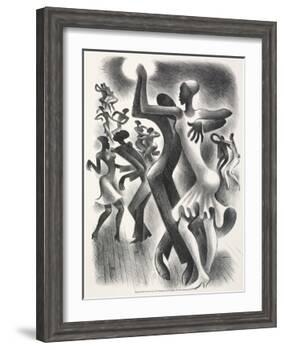 The Lindy Hop, 1936-Miguel Covarrubias-Framed Art Print