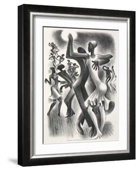 The Lindy Hop, 1936-Miguel Covarrubias-Framed Art Print