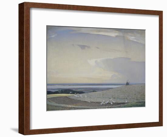 The Line of the Plough-Sir Arnesby Brown-Framed Giclee Print