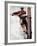 The Lineman (or Telephone Lineman on Pole)-Norman Rockwell-Framed Giclee Print