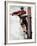 The Lineman (or Telephone Lineman on Pole)-Norman Rockwell-Framed Giclee Print