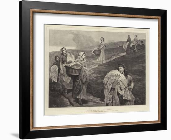 The Linen Gatherers-Valentine Cameron Prinsep-Framed Giclee Print