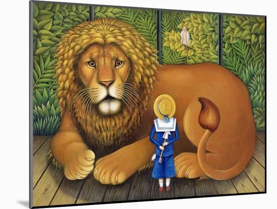 The Lion and Albert, 2001-Frances Broomfield-Mounted Giclee Print