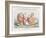 The Lion and the Lamb Shall Lie Down Together and The Little Child Shall Lead Them, c.1840-T. W. Strong-Framed Giclee Print