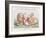 The Lion and the Lamb Shall Lie Down Together and The Little Child Shall Lead Them, c.1840-T. W. Strong-Framed Giclee Print