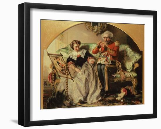 The Lion in Love-Abraham Solomon-Framed Giclee Print