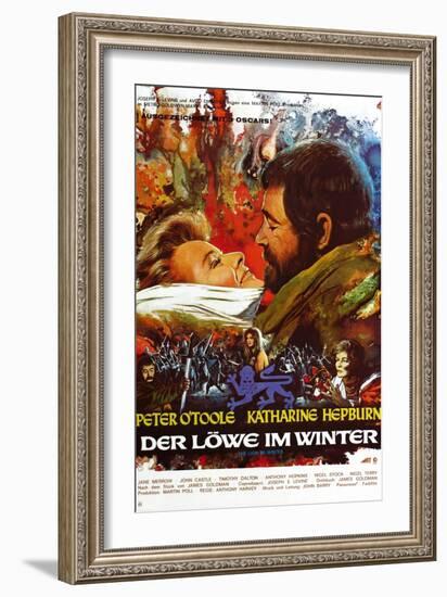 The Lion in Winter, (aka Der Lowe Im Winter), 1968-null-Framed Art Print