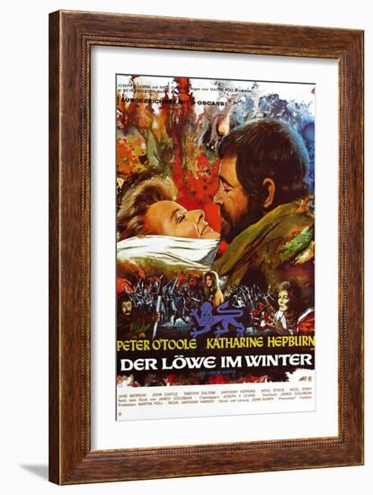 The Lion in Winter, (aka Der Lowe Im Winter), 1968-null-Framed Art Print