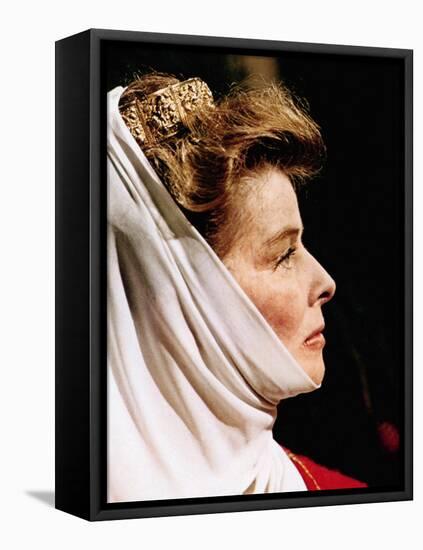 The Lion In Winter, Katharine Hepburn As Eleanor Of Aquitaine, 1968-null-Framed Stretched Canvas