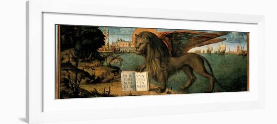 The Lion of St Mark-Vittore Carpaccio-Framed Photographic Print