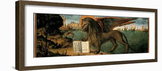 The Lion of St Mark-Vittore Carpaccio-Framed Photographic Print