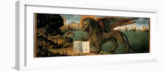 The Lion of St Mark-Vittore Carpaccio-Framed Photographic Print