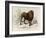 The Lion, 'Quadrupeds', from De Buffon-Georges-Louis Leclerc-Framed Art Print