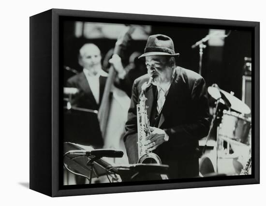 The Lionel Hampton Orchestra Playing at the Newport Jazz Festival, Middlesbrough, 1978-Denis Williams-Framed Premier Image Canvas