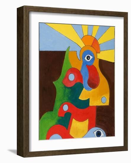 The Little Baby-Cock, 2009-Jan Groneberg-Framed Giclee Print