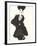 The Little Black Jacket-Bridget Davies-Framed Giclee Print