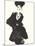 The Little Black Jacket-Bridget Davies-Mounted Giclee Print