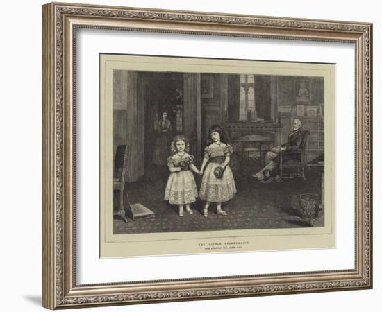 The Little Bridesmaids-James Archer-Framed Giclee Print