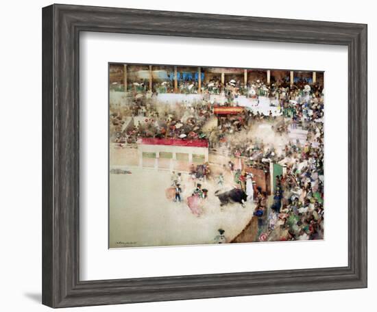 The Little Bull Fight: "Bravo Toro"-Arthur Melville-Framed Giclee Print