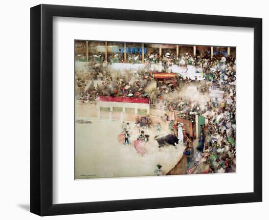 The Little Bull Fight: "Bravo Toro"-Arthur Melville-Framed Giclee Print