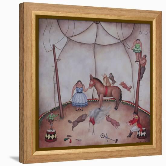 The Little Circus, 1980-Mary Stuart-Framed Premier Image Canvas