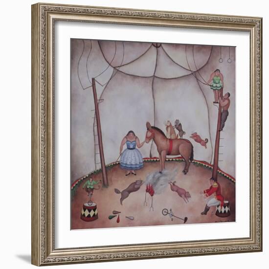 The Little Circus, 1980-Mary Stuart-Framed Giclee Print