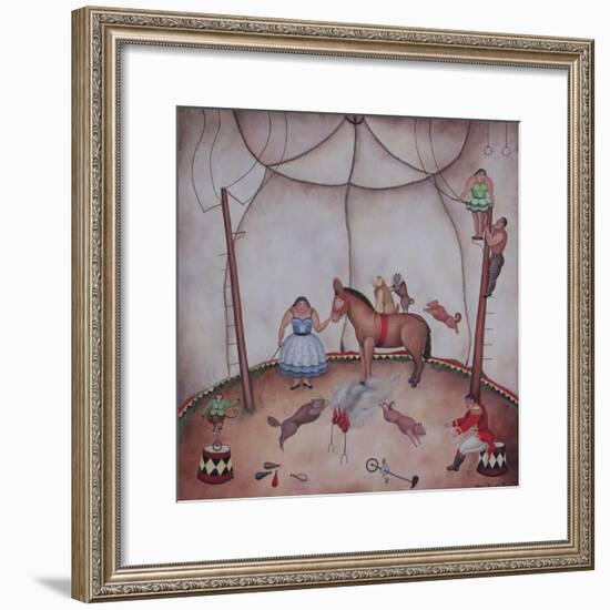 The Little Circus, 1980-Mary Stuart-Framed Giclee Print