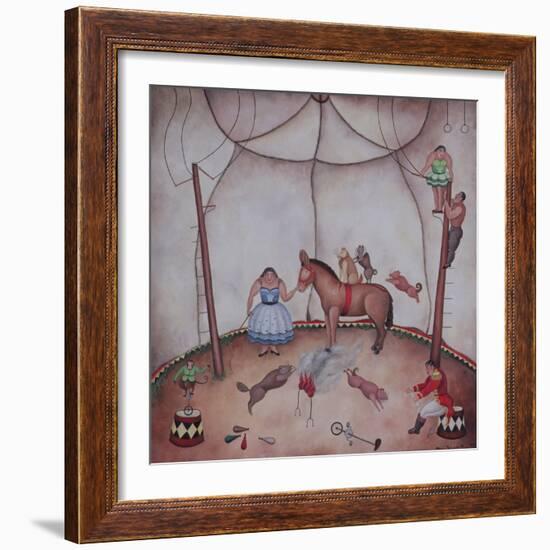 The Little Circus, 1980-Mary Stuart-Framed Giclee Print