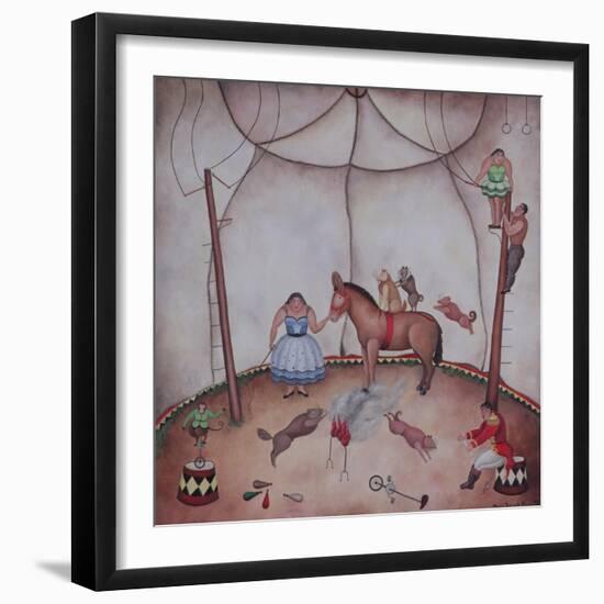 The Little Circus, 1980-Mary Stuart-Framed Giclee Print