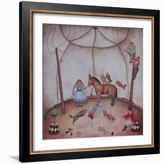 The Little Circus, 1980-Mary Stuart-Framed Giclee Print