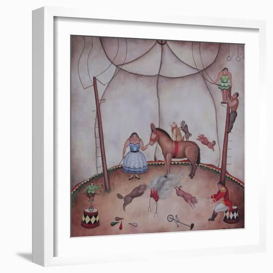 The Little Circus, 1980-Mary Stuart-Framed Giclee Print