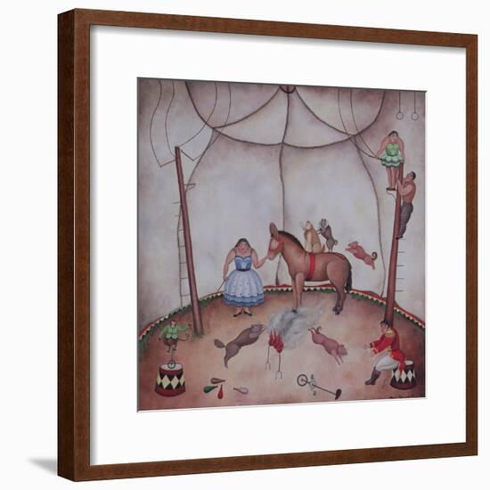 The Little Circus, 1980-Mary Stuart-Framed Giclee Print