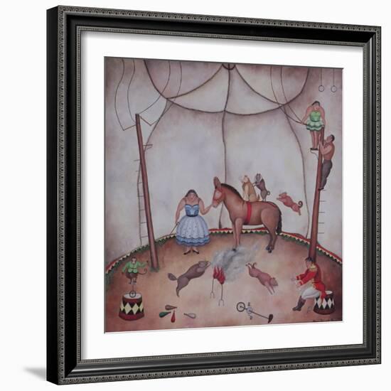 The Little Circus, 1980-Mary Stuart-Framed Giclee Print