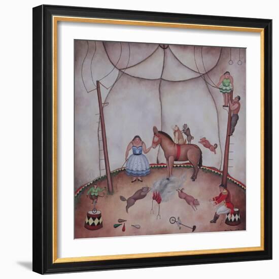 The Little Circus, 1980-Mary Stuart-Framed Giclee Print