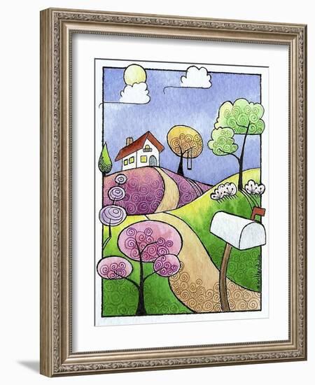 The Little Cottage-Sandra Willard-Framed Giclee Print