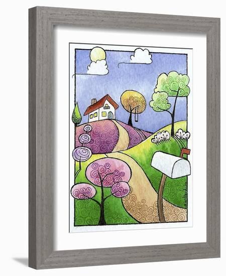 The Little Cottage-Sandra Willard-Framed Giclee Print