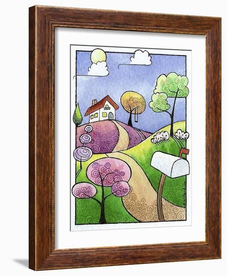 The Little Cottage-Sandra Willard-Framed Giclee Print