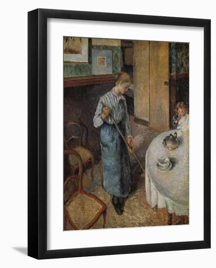 The Little Country Maid-Camille Pissarro-Framed Giclee Print